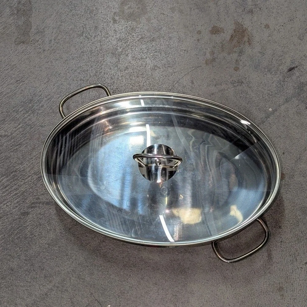 Chefcore Berndes Induction Plus Stainless Steel‎ Saute Pan w Lid